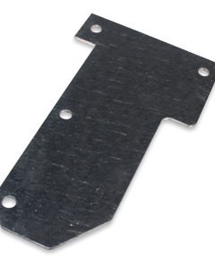 Support for cover above feed trough